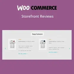 افزونه فروشگاهی نظرات | Storefront Reviews