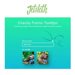 افزونه جت اسلوت | Jetsloth – Gravity Forms Tooltips