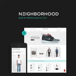قالب فروشگاهی و چندمنظوره همسایگی | Neighborhood