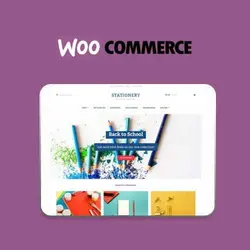 قالب فروشگاهی لوازم التحریر | Stationery Storefront