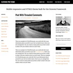 قالب وردپرس استدیو پرس | eleven40