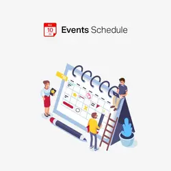 افزونه ایجاد تقویم رویدادها و رزرو آنلاین در وردپرس | Events Schedule