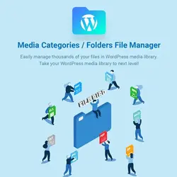 افزونه پوشه برای کتابخانه رسانه | پلاگین FileBird