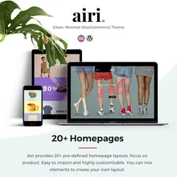 قالب فروشگاهی آیری | Airi – Clean, Minimal