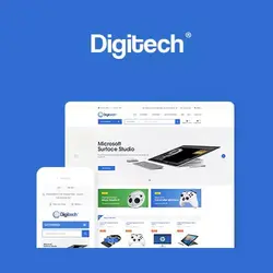قالب وردپرس فروشگاهی مدرن ووکامرس دیجی تچ | Digitech