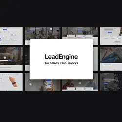 قالب چندمنظوره لید انجین | LeadEngine
