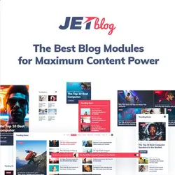 افزونه جت بلاگ برای صفحه ساز المنتور | JetBlog – Blogging Package for Elementor Page Builder