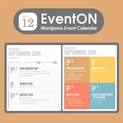 افزونه تقویم رویدادهای وردپرس | EventOn – WordPress Event Calendar