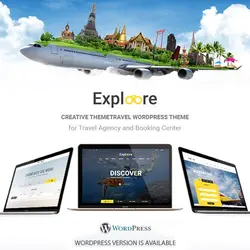 قالب وردپرس مسافرت و رزرو تور | پوسته EXPLOORE Travel