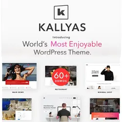 پوسته خلاقانه، فروشگاهی و چند منظوره وردپرس کالیاس | KALLYAS WordPress Theme