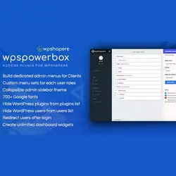 افزونه قدرتمند سازی مدیریت وردپرس WPSPowerbox | افزودنی WPShapere