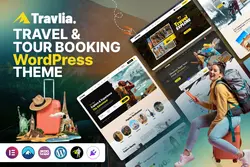 دانلود قالب وردپرس تور و مسافرت Travila انگلیسی | راکت وردپرس