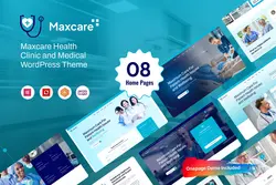 دانلود قالب وردپرس پزشکی Maxcare انگلیسی | راکت وردپرس