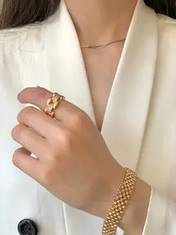 انگشتر و دستبند ژوپینگ کد 1047