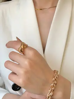 انگشتر و دستبند ژوپینگ کد 1042