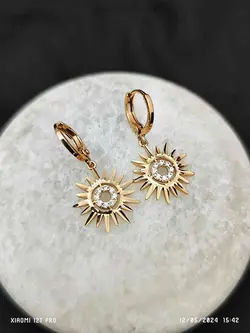 گوشواره خورشید ژوپینگ کد 2133