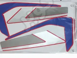 برچسب باک مدل آبی 74