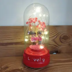 حباب شیشه ای موزیکال چراغدارحباب شیشه ای موزیکال چراغدار