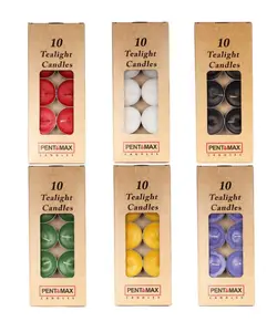 شمع وارمر رنگی بسته 10 عددیشمع وارمر