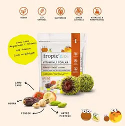 کره فندق و خرما با روکش پسته بچه فروپی 80 گرم