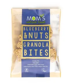 لقمه گرانولا بدون گلوتن MOM’S چهل گرم / بلوبری
