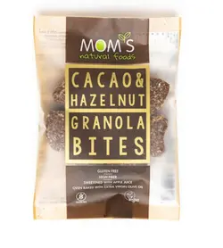 لقمه گرانولا بدون گلوتن MOM’S 40 گرم / کاکائو – فندق