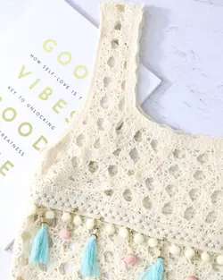 کراپ قلاب بافی کد ۴۳۸