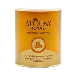 موم وکس عسلی آتوسا رویال وزن 700 گرمی | Atousa Royal Hair Remover Honey Wax Warm 700 gr