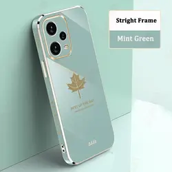 قاب الکتروپلیتینگ طرح برگ شیائومی ردمی نوت 12 پرو 5GشیائومیXiaomi Redmi Note 12 Pro 5G Electroplating Case with Leaf logo