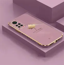 قاب الکتروپلیتینگ طرح برگ شیائومی ردمی نوت 11s / 11 4GشیائومیXiaomi Redmi Note 11 4G / 11s Electroplating Case with Leaf logo