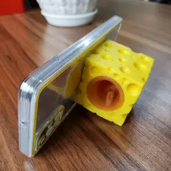 قاب فیجت دار طرح موش با قابلیت هلدر رومیزی گوشی سامسونگ A51