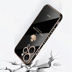 قاب الکتروپلیتینگ شیائومی ردمی 12 4G طرح برگشیائومیXiaomi Redmi 12 4G Electroplating Case with Leaf logo
