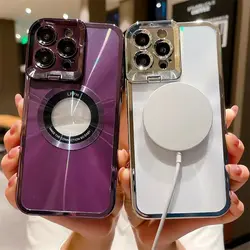 قاب اورجینال مگ سیف آیفون 13 مدل Kik StandآیفونiPhone 13 Kik Stand Case