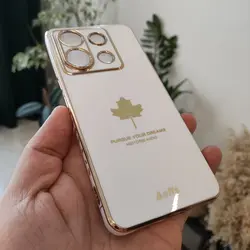 قاب الکتروپلیتینگ طرح برگ شیائومی ردمی نوت 13 پرو 5GشیائومیXiaomi Redmi Note 13 Pro 5G Electroplating Case with Leaf logo