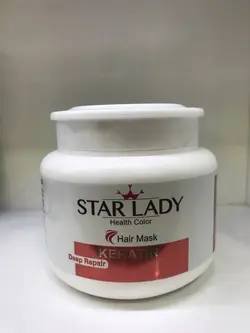 ماسک موی Star Lady مدل Keratin حجم 500 میلی لیتر