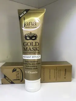ماسک صورت جانا مدل Gold حجم 100 میلی‌لیتر