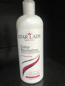 شامپو انار استار لیدی مخصوص موهای رنگ شده 400 میل starlady