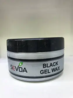 واکس مو زغال سودا مدل Sevda Black Gel حجم 200 میلی لیتر