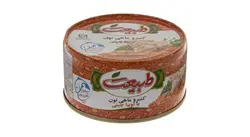کنسرو ماهی تون با لوبیا چیتی طبیعت وزن 180 گرم