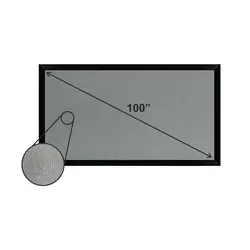پرده نمایش ثابت 100 اینچ  ALR (ضدنور)