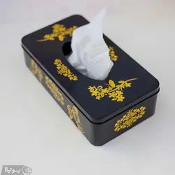 جعبه‌ی دستمال کاغذی فلزی ترانسفر