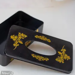 جعبه‌ی دستمال کاغذی فلزی ترانسفر