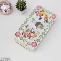 جا دستمال کاغذی چوبی ترانسفر