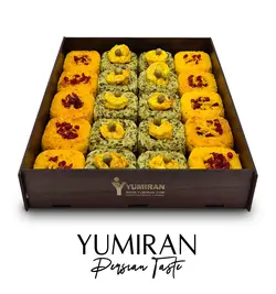 ته چين مرغ و ته چين سبزي پلو