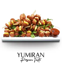 سینی 20 عددی سوسیس چوبی