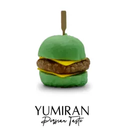 پک همبرگر رنگی