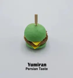 پک همبرگر رنگی