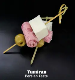 پک 20 عددی سیخ ژامبون و پنیر