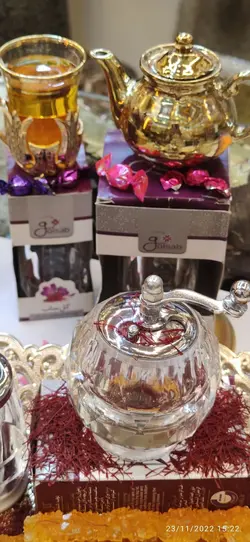 آسیاب زعفران ساب اصل باتیغه فولادی قابل شستشوفروشگاه رضویsaffron mill