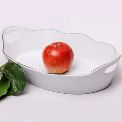 تابه لمون بیضی سزار کوچک یک خط طلا۰۰۶۵